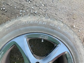 Alu kola CMS 18" 5×108, 8J, ET55 + zimní pneu - 7