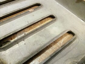 Nerezové INOX odpadní mřížky. 280 x 300mm, plech 3mm. 6 kusů - 7