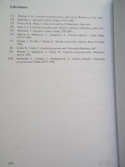 Řešené úlohy lineárního programování – Univerzita Pardubice - 7