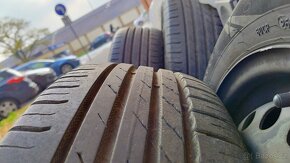 Plechová kola Ford R16 + letní pneu Nokian 2021 - 7