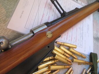 Puška Gewehr 1888 LOEWE BERLIN , náboje , TORMENTACE , , ře - 7