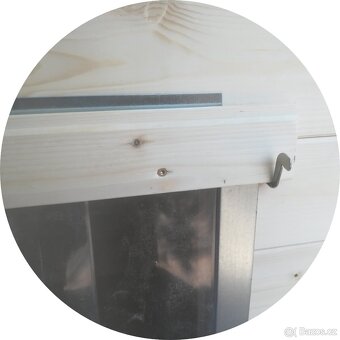 Bouda pro psa s terasou (Palubky/OSB), 6 velikostí - 7