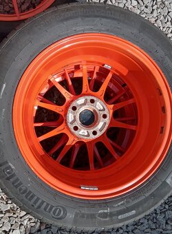 Alu kola 7x16 5x112 s letními pneu 205/55 R16 - 7
