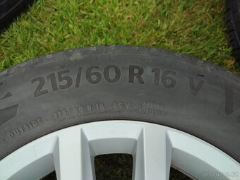 ALU kola + letní pneu VW Passat B8 215/60 R16 - 7