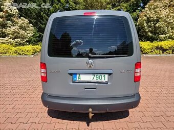 VW Cady Maxi 2.0 TDI 103kw,7.sedadel,Tažné,Navi,Tempomat - 7