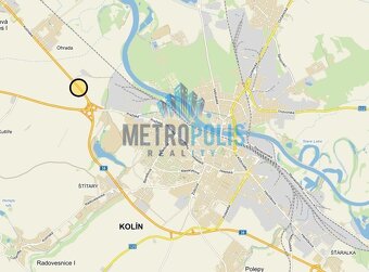 Prodej komerčního pozemku 8 498 m² na okraji Kolína - 7