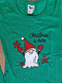 Vánoční bavlněná trička a pyžamo - 7