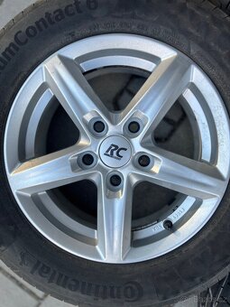 4x Alu kola s letními pneu Continental 195/65 R15 - 7