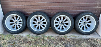 Originál alu kola volkswagen merano 5x112, nové pneu - 7