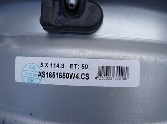 Alu disky pro Hyundai, Kia, 16", 5x114.3, ET 50 ,šíře 6,5J - 7