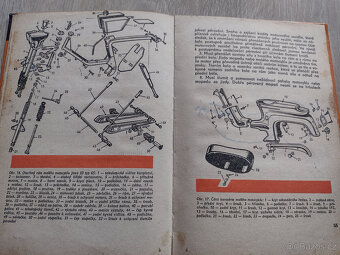 UČEBNICE ŘIDIČE MOPEDU A MALÉHO MOTOCYKLU, 1964 - 7