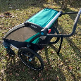 Thule-dětský dvojmístný multifunkční sportovní vozík za kolo - 7