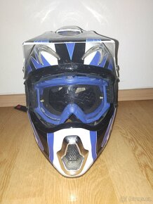 Motokros boty + helma - 7