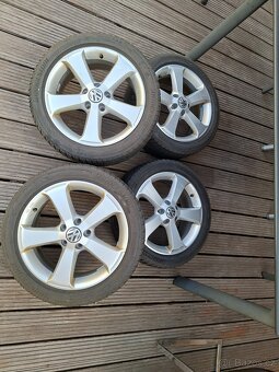 Alu kola 5x112 R17, VW Passat alltreck, škoda, audi, seat - 7