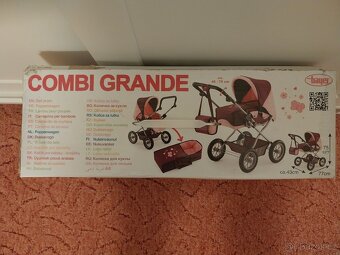 Kočárek Combi Grande pro panenky - 7