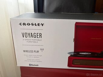 Gramofon Crosley Voyager / červený - 7
