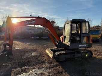Doosan DH55 Minibagr 5.5T rok 2007 + 2x lžíce - 7