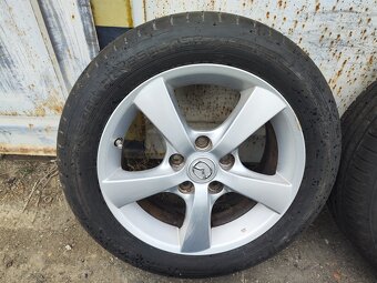 16"letní alu sada 5x114 origo Mazda 3 BK 6 5 205/55 Dunlop - 7