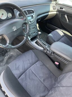 Peugeot 607 2,2 Hdi/ 98kw/ klima/ tempomat / nová stk - 7