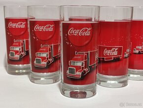 Coca Cola Vánoční sklenice s kamionem, 120.-/ks, pošta 69.- - 7