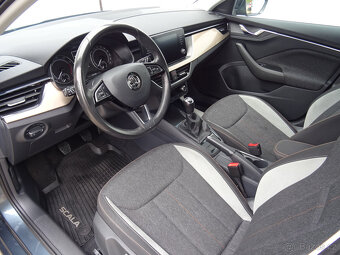 Škoda Scala 1.0TSi,85kW,37tkm,1majČR,E.S.kniha,aut.klima - 7