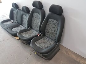 Vyhřívané černé sedačky + kabeláž Škoda Fabia Fl. - 7
