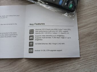 TV BOX X96 H313 Quad Core Android 10.0 - 7