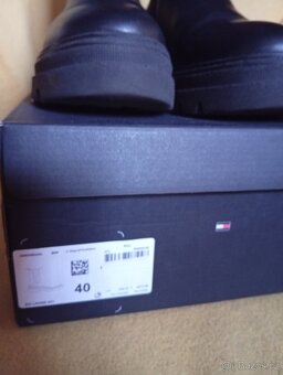 kotníčkové boty TOMMY HILFIGER, vel.40, kožené - 7