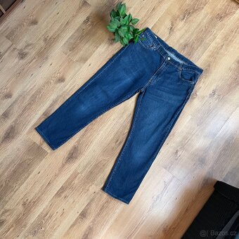Modré baggy Levis džíny velikosti 38/32 - 7