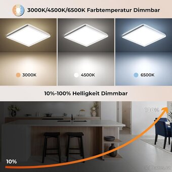 LED stropní svítidlo BLNAN s radarovým senzorem pohybu - 7
