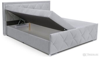 Nová postel 180x200 + topper zdarma - 7