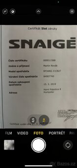 Lednice Snaige no frost výška 185 šířka 59,5 - 7