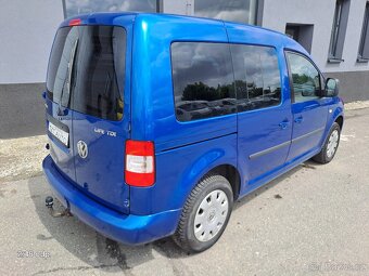 CADDY 1.9TDi  LIVE 77kW  r.10, 200000km, TAŽNÉ, 2XŠOUPAČKY - 7