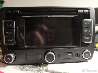 VW RNS315 BT DAB autorádio navigace 3C0035279 - 7