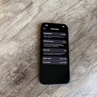 IPhone 15 Pro 128GB blue titanium, 100% baterie (rok záruka) - 7
