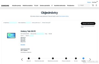 Nový Samsung Galaxy Tab S10 FE 128GB gray - 7