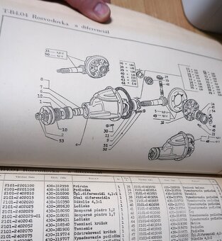 Katalog dílů LADA 1500 , CCCR, 1982, 299 STRAN, LADA NIVA - 7