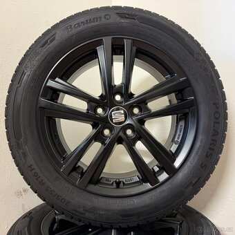 NOVÁ SEAT LEON 5x112 R16 ET46+ZIMNÍ 205/55R16 9mm - 7