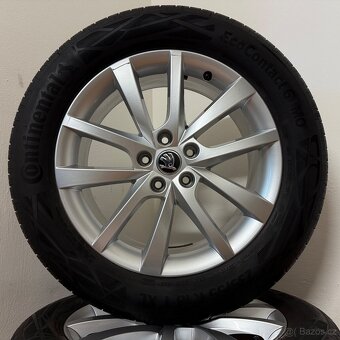 ŠKODA KODIAQ 5x112 R18 ET43+LETNÍ 235/55R18 6/5mm - 7