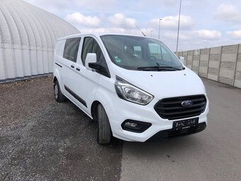 Ford tranzit custom 6míst L2H1 r.v 2020 96kw klimatizace - 7