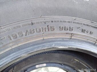 195/80/15 letni pneu DUNLOP a BRIDGESTONE 195/80 R15 - 7