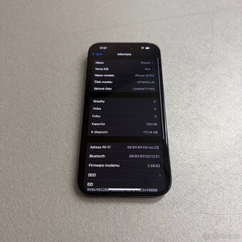 iPhone 15 Pro 128GB, 100% baterie, 12 měsíců záruka - 7