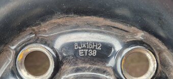Plechové disky Škoda VW 5x100 6x15 ET38 Seat Leon - 7