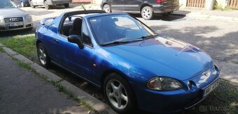 Honda CRX DelSol Targa 1.6 16V , r.v. 1993, STK, bez koroze - 7