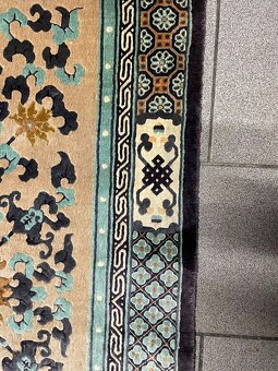 Čínský hedvábný luxusní koberec TOP 170x90 - 7