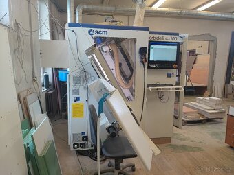 CNC vrtací a obráběcí centrum značky SCM - 7