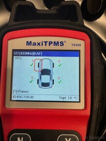 Plechové disky Forda Ka + 4x108 r14 + senzory TPMS - 7