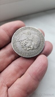RU 5 Corona ročníky 1900 a 1907 v patině - 7
