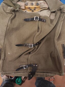 Wehrmacht - tele s širokými popruhy Tornister M34 - 7