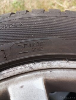 Letní Pneumatiky 185/55 R15 na ALU kolech - 7